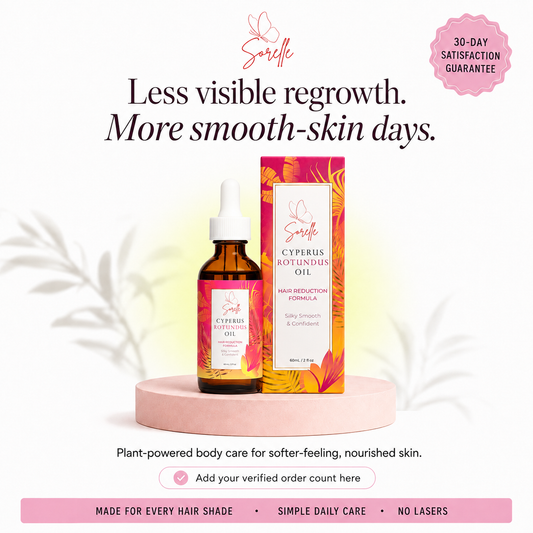 Sorelle Cyperus Rotundus Oil – Naturally Smoother, Silkier-Looking Skin